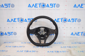 Naked steering wheel VW Passat b8 16-19 USA leather black, without overlay and buttons