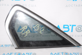 Rear right fixed glass window for VW Passat B8 16-19 USA, chrome