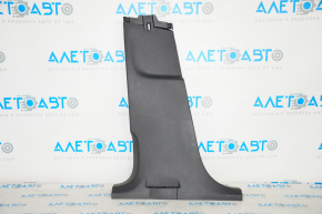 Lower left center pillar trim for VW Tiguan 2009-2018, black
