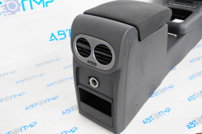 Console central armrest and cup holder VW Tiguan 09-18 cloth black