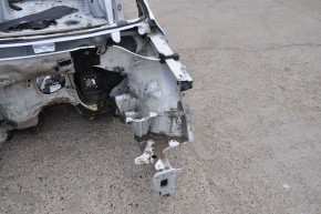 Front left quarter VW Tiguan 09-18 white, cut off under the windshield