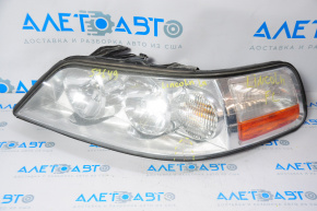 Lincoln Town Car 98-11 Halogen Left Front Headlight, Polishable, Scratched