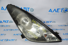 Headlight front right Toyota CELICA 2003 bare, halogen. broken mount, for polishing