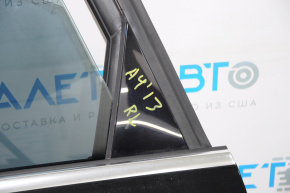Door trim, side rear left, Audi A4 B8 08-16, rear triangle