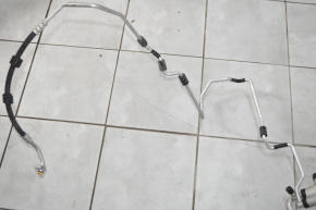 Air conditioning pipe heater-condenser Audi A4 B8 08-12 pre-restyling 2.0T