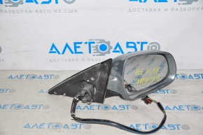 Right side mirror assembly for Audi A4 B8 08-16, 6 pins, turn signal, gray