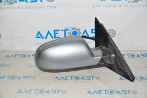 Right side mirror assembly for Audi A4 B8 08-16, 6 pins, turn signal, gray
