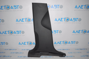 Lower left center pillar trim for Audi Q5 8R 09-17, black