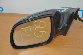 Left side mirror assembly for Audi Q5 8R 09-17, 15 pins, turn signal, auto-dimming