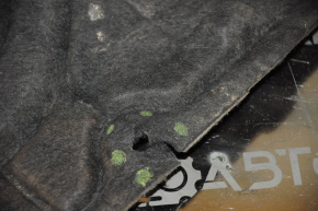 Engine protection side arch left Cadillac ATS 15-18 broken fastener, torn