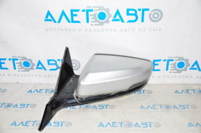 Left side mirror assembly Cadillac CTS 14-15 13 pins, auto-dimming, turn signal, heated, gray