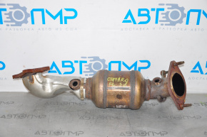 Left catalytic converter for Chevrolet Camaro 16-17 3.6L (lower)