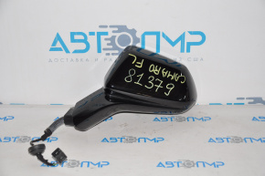 Left side mirror assembly Chevrolet Camaro 16-23, 3 pins, black