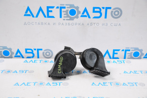 2-piece horn assembly for Chevrolet Camaro 16-23