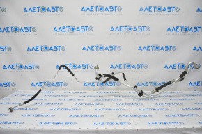 Air conditioner tube heater-condenser Chevrolet Cruze 11-16 double