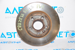 Front left brake disc Chevrolet Cruze 11-15 R16