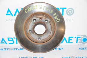 Brake disc front right Chevrolet Cruze 11-15 R16
