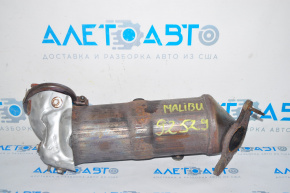 The Chevrolet Malibu 16-20 1.5T catalytic converter is rusty.