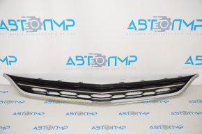 Radiator grill grill Chevrolet Malibu 16-18 with molding, without cruise radar