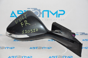 Right side mirror complete Chevrolet Volt 11-15 7 pins, turn signal, graphite