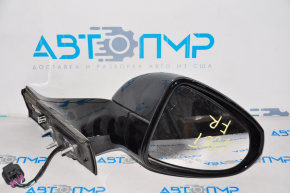 Right side mirror complete Chevrolet Volt 11-15 7 pins, turn signal, graphite