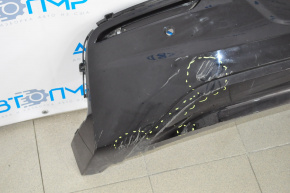 Rear bare lower bumper Chevrolet Volt 16 - for parking sensors, black, scratches