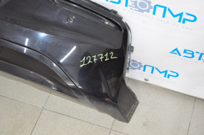 Rear bare lower bumper Chevrolet Volt 16 - for parking sensors, black, scratches