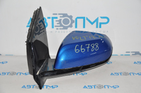 Left side mirror assembly for Chevrolet Volt 16-pin, blue