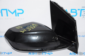 Right side mirror assembly for Chevrolet Volt 16-inch (black)