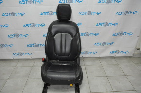 Driver's seat Chrysler 200 15-17 without airbag, black leather