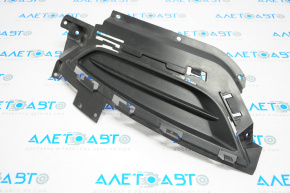 Left bumper grille for Chrysler 200 15-17 without fog lights, without chrome