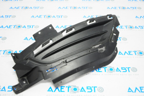 Right bumper grille for Chrysler 200 15-17 without fog lights, without chrome