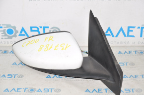 Side mirror right assembly Chrysler 200 15-17 3 pins, white