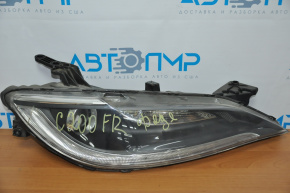 Headlight front right bare Chrysler 200 15-17 halogen without fastening + led drl