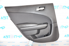 Door trim card rear left Dodge Charger 15-18 rest black cloth