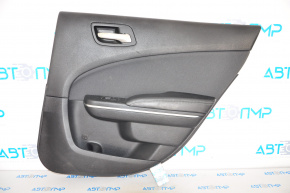 Door trim card rear right Dodge Charger 15-18 rest black
