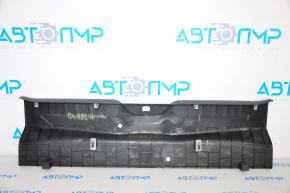 Trunk opening trim Dodge Charger 15-23 rest black