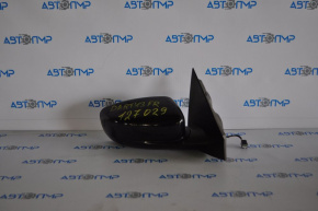 Side mirror right assembly Dodge Dart 13-15 black
