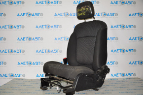 Driver's seat Dodge Journey 11-20 without airbag, cloth black, for dry cleaning