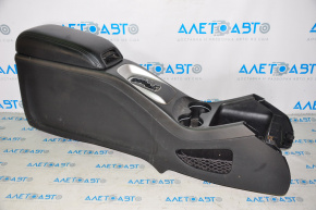 Dodge Journey 11-20 center console with armrest and cup holders, black