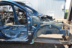 Front right quarter Dodge Journey 11-20 blue
