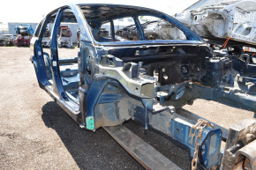 Front right quarter Dodge Journey 11-20 blue