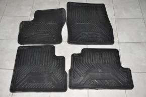 Set of rubber floor mats for Ford C-max MK2 13-18