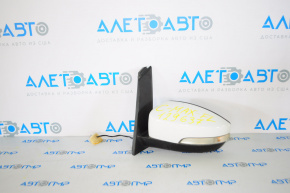 Left side mirror complete Ford C-max MK2 13-18 5 pins, turn signal, white