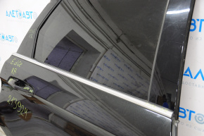 Door-glass molding, center rear right, Ford Edge 15-24 chrome
