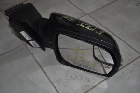 Right side mirror assembly for Ford Edge 15-18, 7 pins, turn signal, heated, with cover