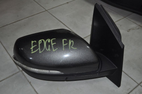 Right side mirror assembly for Ford Edge 15-18, 7 pins, turn signal, heated, with cover