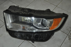 Left front headlight for Ford Edge 15-18 Prerest halogen