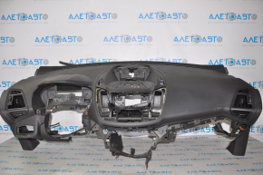 Torpedo front panel without AIRBAG Ford Escape MK3 13-16 pre-rest, broken fasteners and glove compartment bar