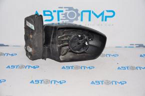 Right side mirror for Ford Escape MK3 13-16 pre-restored, 3 pins, graphite, with cover, without mirror element